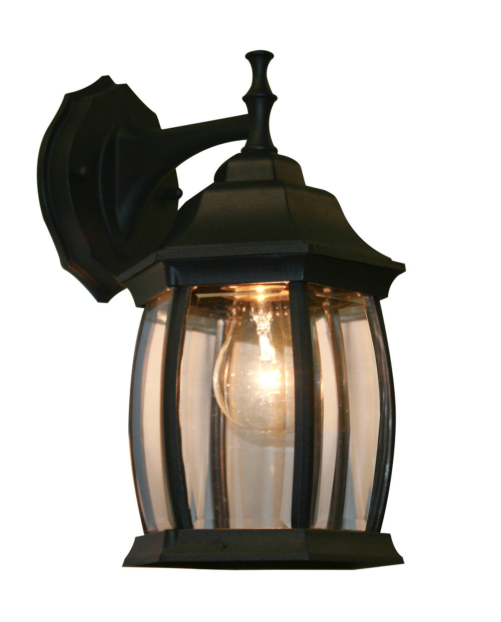Z-Lite Canada - One Light Outdoor Wall Light - Waterdown - Black- Union Lighting Luminaires Decor