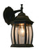 Z-Lite Canada - One Light Outdoor Wall Light - Waterdown - Black- Union Lighting Luminaires Decor