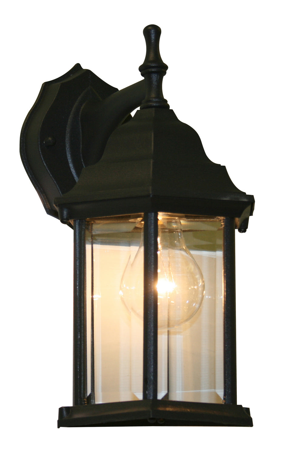 Z-Lite Canada - One Light Outdoor Wall Light - Waterdown - Black- Union Lighting Luminaires Decor