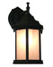 Z-Lite Canada - One Light Outdoor Wall Light - Waterdown - Black- Union Lighting Luminaires Decor