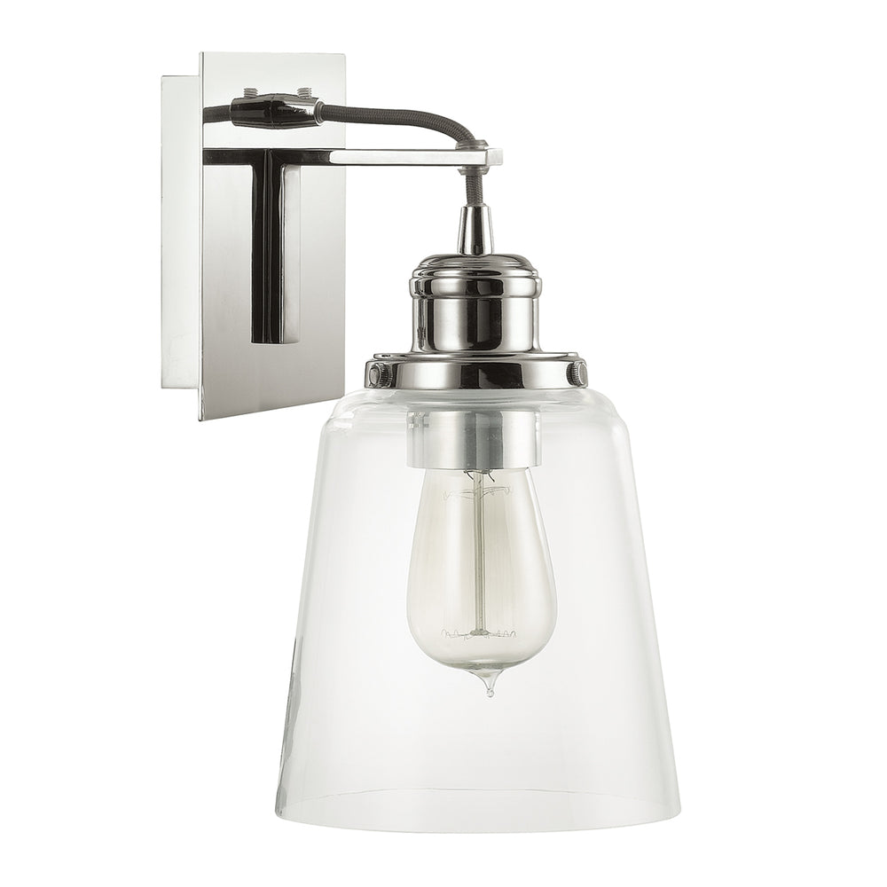 Capital Lighting - One Light Wall Sconce - Fallon - Polished Nickel- Union Lighting Luminaires Decor