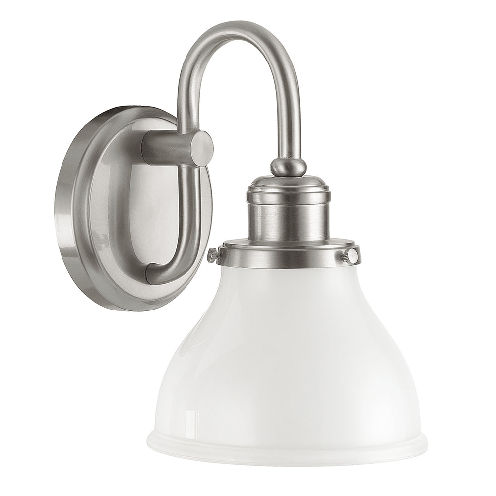 Capital Lighting - One Light Wall Sconce - Baxter - Brushed Nickel- Union Lighting Luminaires Decor