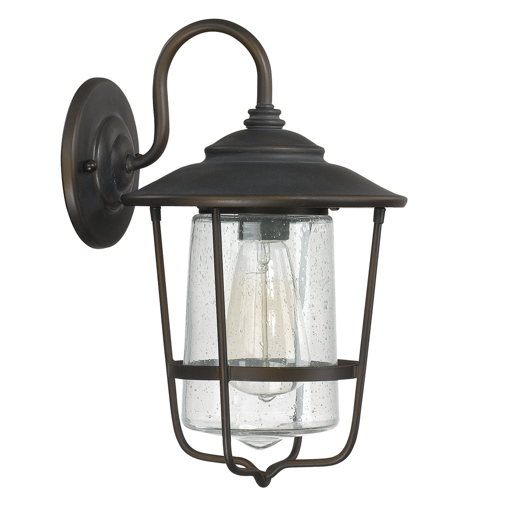 Capital Lighting - One Light Outdoor Wall Lantern - Creekside - Old Bronze- Union Lighting Luminaires Decor