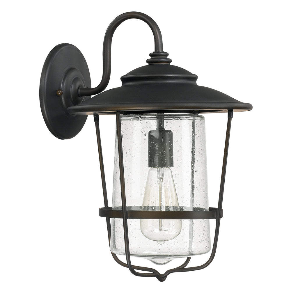Capital Lighting - One Light Outdoor Wall Lantern - Creekside - Old Bronze- Union Lighting Luminaires Decor