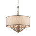 Troy Lighting Canada - Six Light Chandelier - Whitman - Vienna Bronze- Union Lighting Luminaires Decor