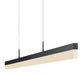 Sonneman Canada - LED Pendant - Stiletto - Satin Black- Union Lighting Luminaires Decor