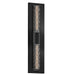 Sonneman - Two Light Wall Sconce - Urban Edge - Textured Black- Union Lighting Luminaires Decor
