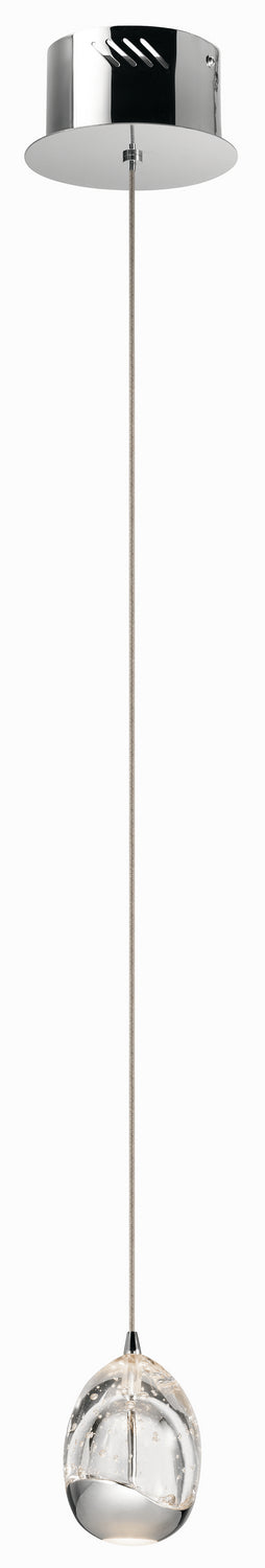 Kichler Canada - LED Mini Pendant - Lavinia - Chrome- Union Lighting Luminaires Decor
