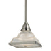 Hudson Valley Canada - One Light Pendant - Harriman - Satin Nickel- Union Lighting Luminaires Decor