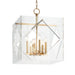Hudson Valley Canada - Eight Light Chandelier - Travis - Aged Brass- Union Lighting Luminaires Decor