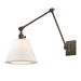 Hudson Valley - One Light Swing Arm Wall Sconce - Hillsdale - Old Bronze- Union Lighting Luminaires Decor