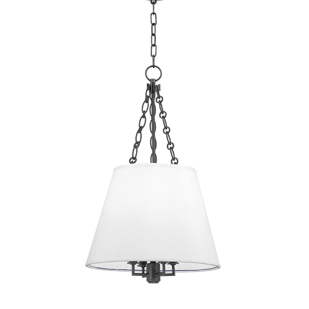 Hudson Valley Canada - Four Light Pendant - Burdett - Old Bronze- Union Lighting Luminaires Decor