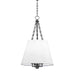 Hudson Valley Canada - Four Light Pendant - Burdett - Old Bronze- Union Lighting Luminaires Decor