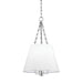 Hudson Valley Canada - Four Light Pendant - Burdett - Polished Nickel- Union Lighting Luminaires Decor