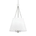 Hudson Valley Canada - Eight Light Pendant - Burdett - Polished Nickel- Union Lighting Luminaires Decor