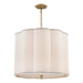 Hudson Valley Canada - Five Light Chandelier - Sweeny - Aged Brass- Union Lighting Luminaires Decor