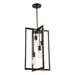 Artcraft Canada - Four Light Chandelier - Gastown - Oil Rubbed Bronze- Union Lighting Luminaires Decor