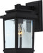 Artcraft Quebec - One Light Outdoor Wall Mount - Freemont - Black- Union Lighting Luminaires Decor