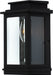 Artcraft Quebec - One Light Outdoor Wall Mount - Freemont - Black- Union Lighting Luminaires Decor