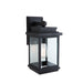 Artcraft Quebec - One Light Outdoor Wall Mount - Freemont - Black- Union Lighting Luminaires Decor