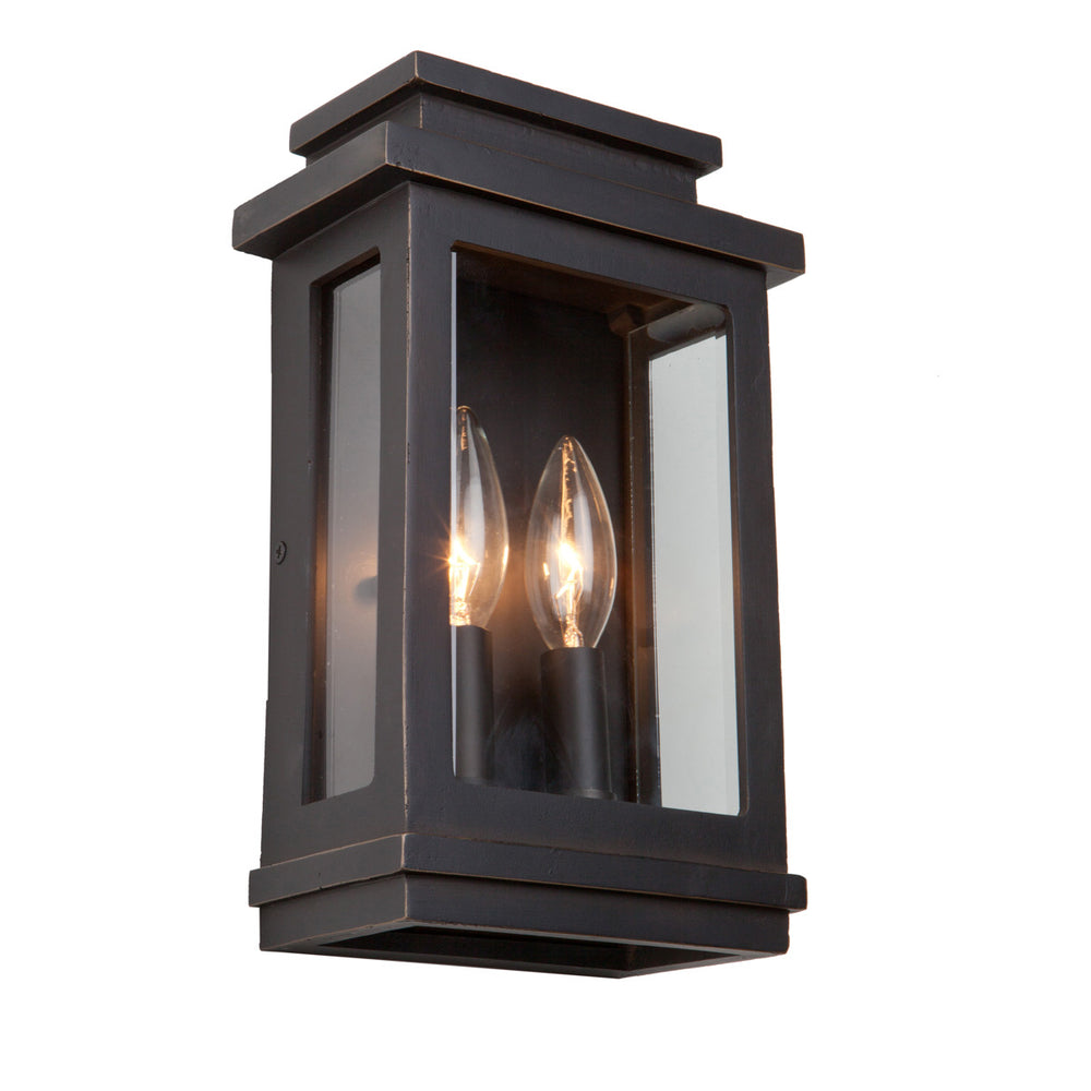 Artcraft Quebec - Two Light Outdoor Wall Mount - Freemont - Oil Rubbed Bronze- Union Lighting Luminaires Decor