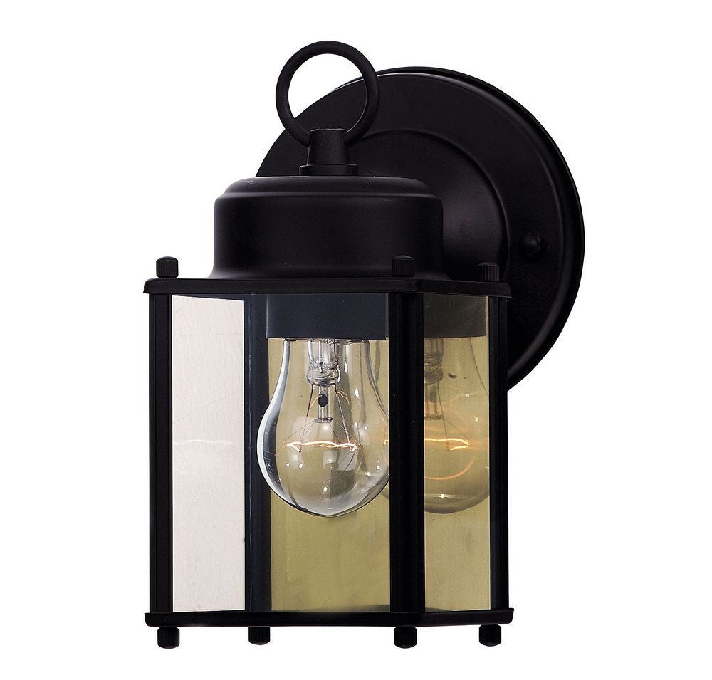 Savoy House Canada - One Light Outdoor Wall Lantern - Exterior Collections - Black- Union Lighting Luminaires Decor