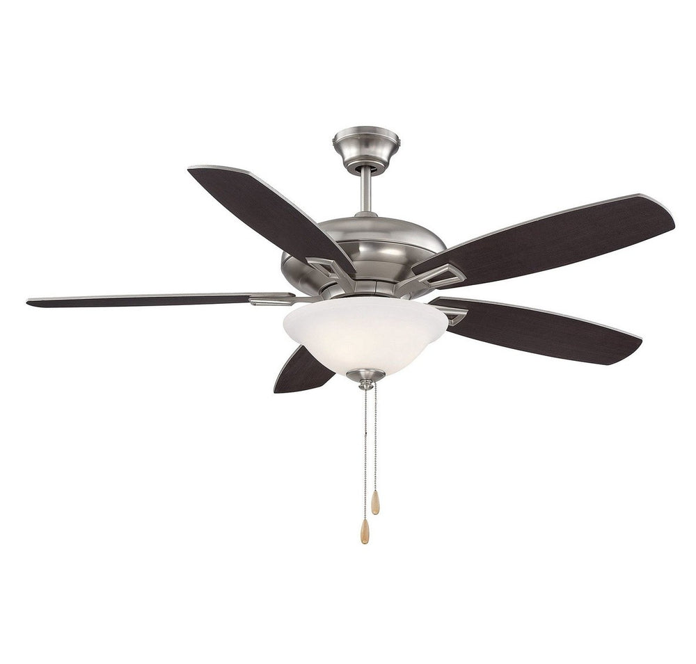 Meridian - 52" Ceiling Fan - Mystique - Brushed Nickel- Union Lighting Luminaires Decor