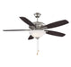 Meridian - 52" Ceiling Fan - Mystique - Brushed Nickel- Union Lighting Luminaires Decor