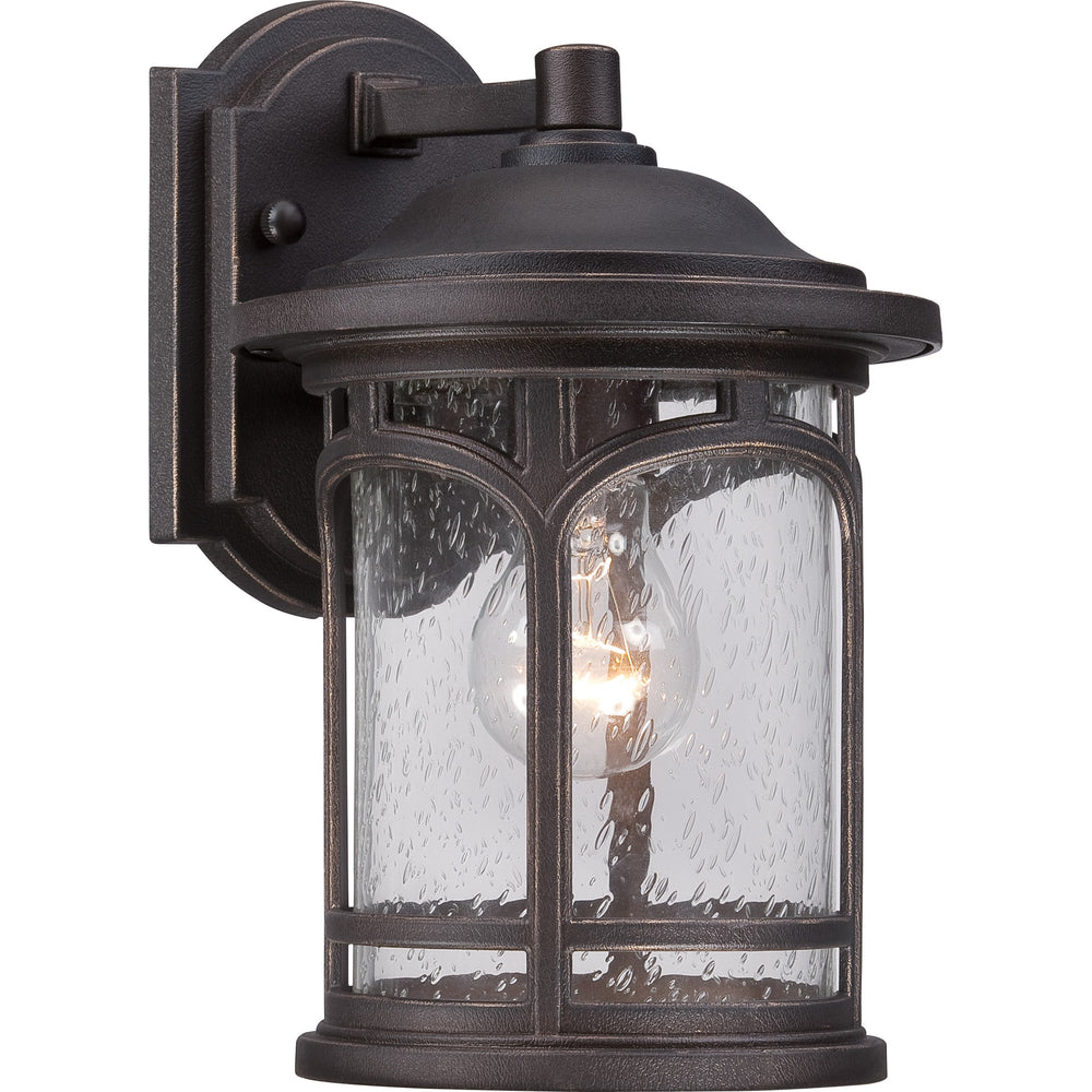 Quoizel - One Light Outdoor Wall Lantern - Marblehead - Palladian Bronze- Union Lighting Luminaires Decor