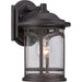 Quoizel - One Light Outdoor Wall Lantern - Marblehead - Palladian Bronze- Union Lighting Luminaires Decor