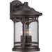 Quoizel - Three Light Outdoor Wall Lantern - Marblehead - Palladian Bronze- Union Lighting Luminaires Decor