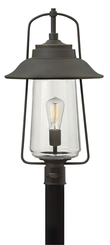 Hinkley Canada - LED Post Top or Pier Mount Lantern - Belden Place - Oil Rubbed Bronze- Union Lighting Luminaires Decor