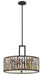 Fredrick Ramond Canada - LED Foyer Pendant - Gemma - Vintage Bronze- Union Lighting Luminaires Decor