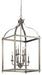 Kichler Canada - Eight Light Foyer Chandelier - Larkin - Brushed Nickel- Union Lighting Luminaires Decor