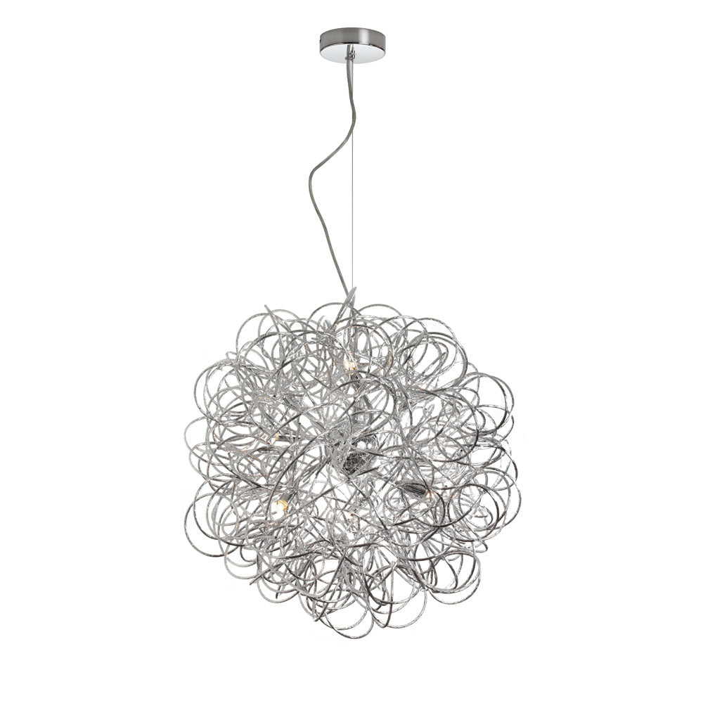 Dainolite Canada - Six Light Pendant - Baya - Polished Chrome- Union Lighting Luminaires Decor