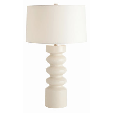 Arteriors - One Light Table Lamp - Wheaton - White Crackle- Union Lighting Luminaires Decor