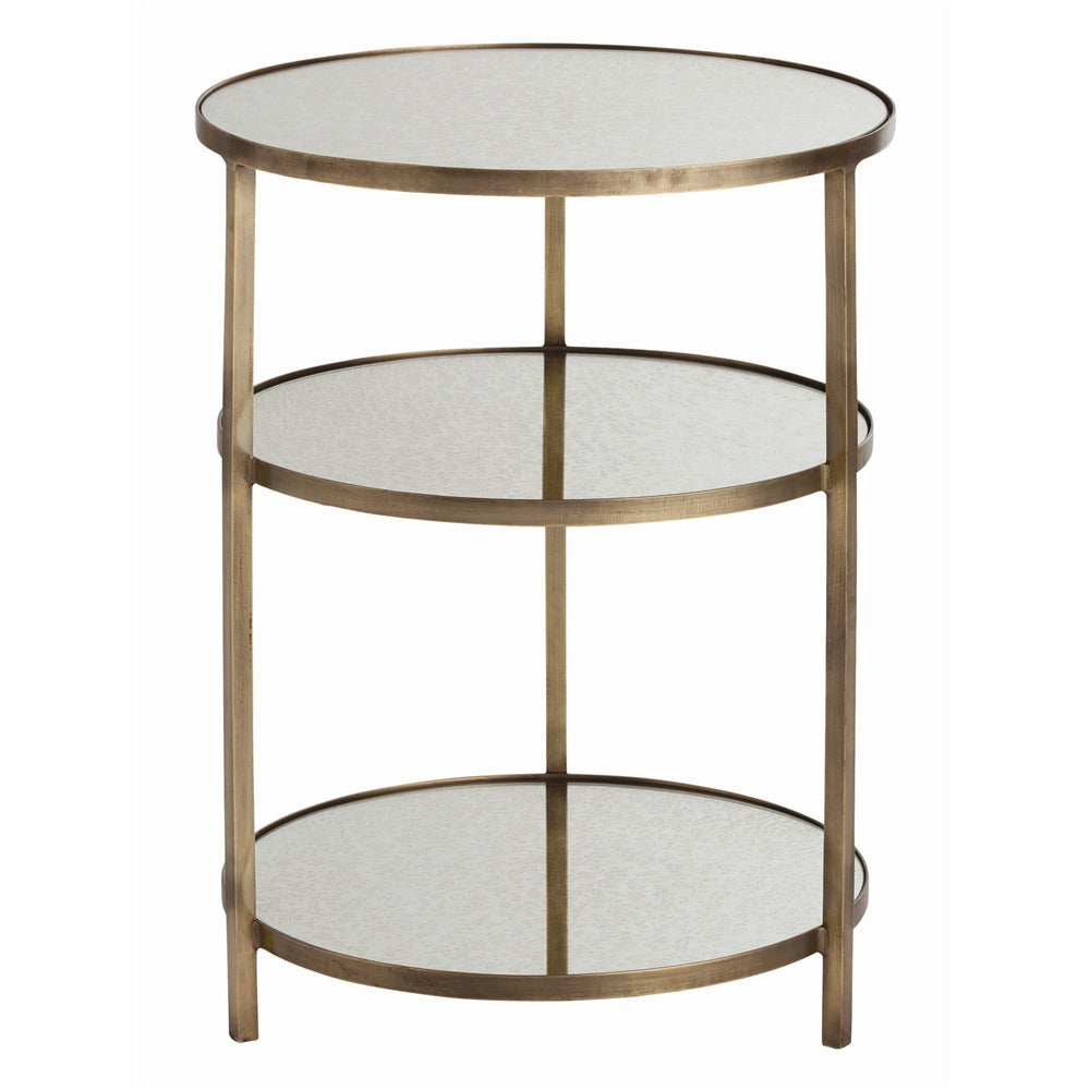 Arteriors - End Table - Percy - Antique Brass- Union Lighting Luminaires Decor
