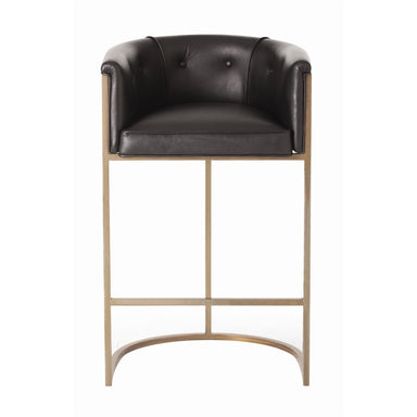 Arteriors - Barstool - Calvin - Black- Union Lighting Luminaires Decor
