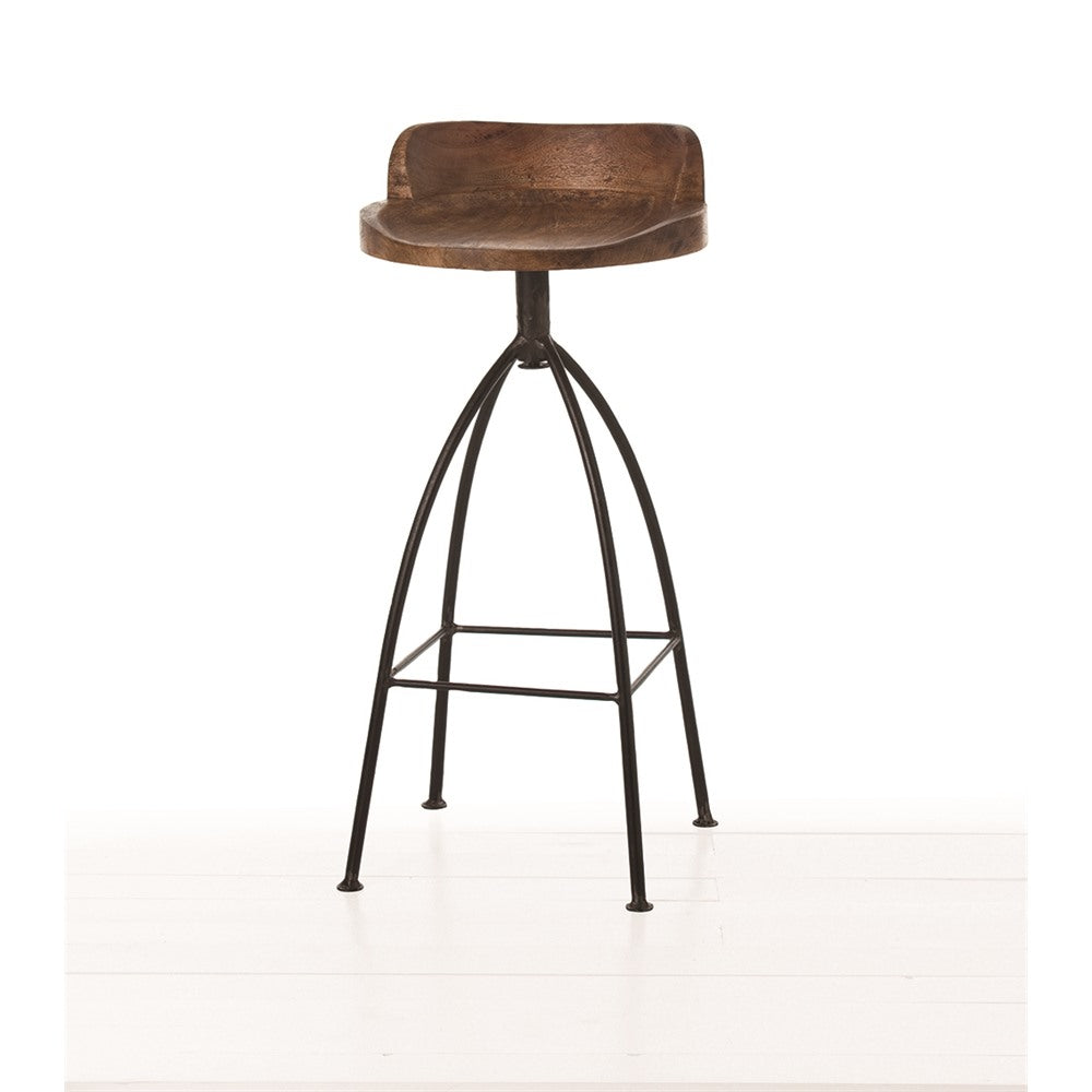 Arteriors - Barstool - Hinkley - Sandblast Antique Wax- Union Lighting Luminaires Decor