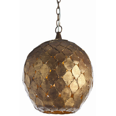 Arteriors - One Light Pendant - Osgood - Gold Leaf- Union Lighting Luminaires Decor