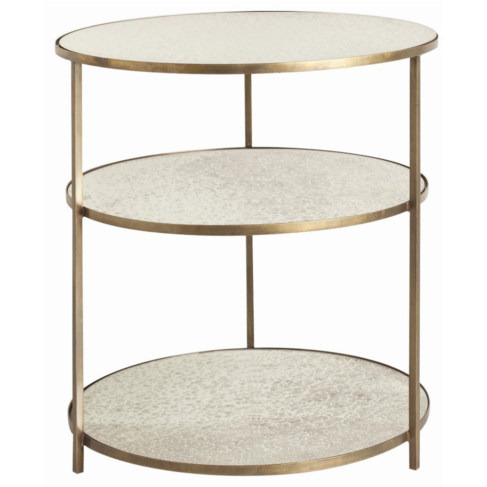 Arteriors - Side Table - Percy - Antique Brass- Union Lighting Luminaires Decor