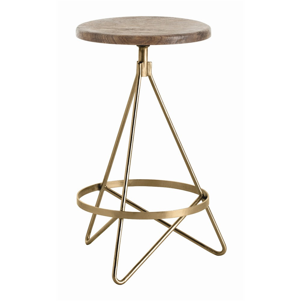 Arteriors - Counter Stool - Wyndham - Natural Wax- Union Lighting Luminaires Decor