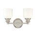 Hudson Valley Canada - Two Light Bath Bracket - Windham - Polished Nickel- Union Lighting Luminaires Decor