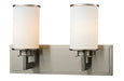 Z-Lite Canada - Two Light Vanity - Savannah - Brushed Nickel- Union Lighting Luminaires Decor