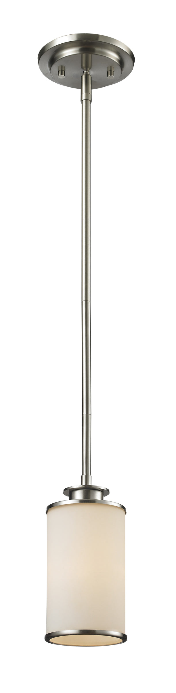 Z-Lite Canada - One Light Pendant - Savannah - Brushed Nickel- Union Lighting Luminaires Decor