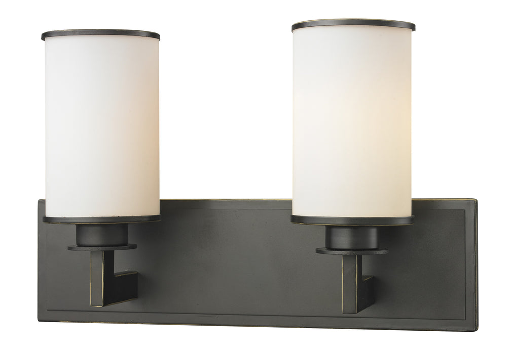 Z-Lite Canada - Two Light Vanity - Savannah - Olde Bronze- Union Lighting Luminaires Decor