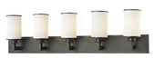 Z-Lite Canada - Five Light Vanity - Savannah - Olde Bronze- Union Lighting Luminaires Decor
