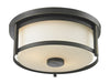 Z-Lite Canada - Two Light Flush Mount - Savannah - Olde Bronze- Union Lighting Luminaires Decor