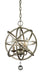 Z-Lite Canada - Three Light Chandelier - Acadia - Antique Silver- Union Lighting Luminaires Decor