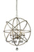 Z-Lite Canada - Six Light Chandelier - Acadia - Antique Silver- Union Lighting Luminaires Decor